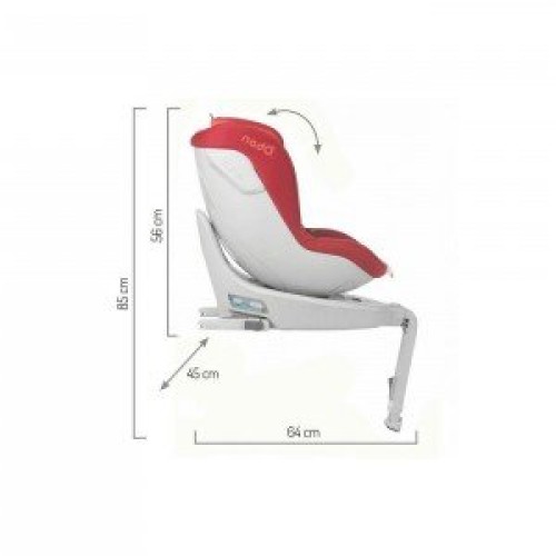 صندلی ماشین هوشمند Be Cool مدل I-SIZE700 رنگ HOUTTE WHITE SERIE BLACK1