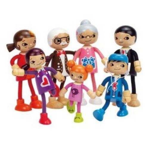عروسك چوبي مادر بزرگModern family- Grandma hapeكد3504