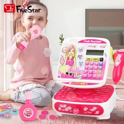 اسباب بازی صندوق فروشگاهی صورتی کد 35580D