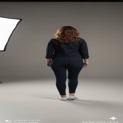 شلوار زنانه بدون جیب طرح جین رنگ بندی