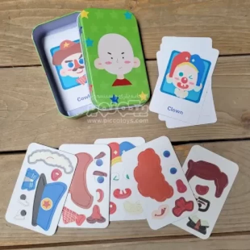 پازل مگنتی قوطی فلزی