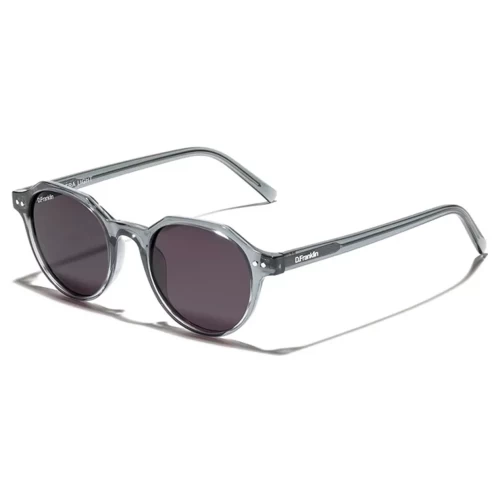 عینک آفتابی دی فرانکلین مدل D.franklin Ultra Light S Round Crystal Grey / Black - Image 3