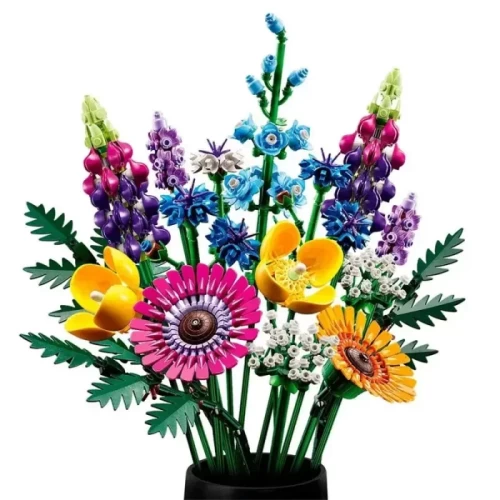 لگو دسته گل شکوفه های وحشی 939 تکه کد 8867