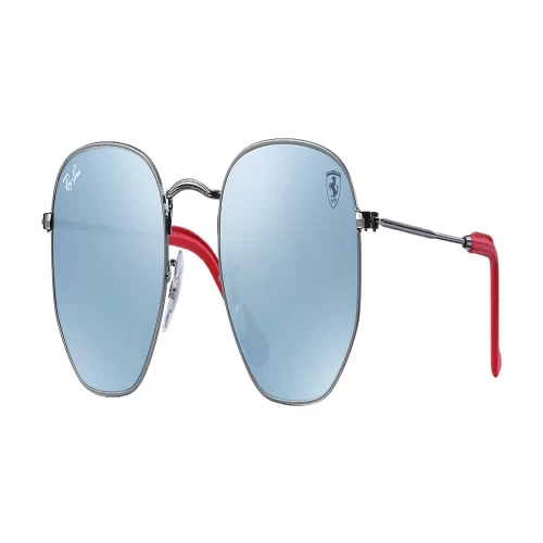 عینک آفتابی RayBan 3548NM Scuderia Ferrari Gunmetal Silver Flash - Image 2