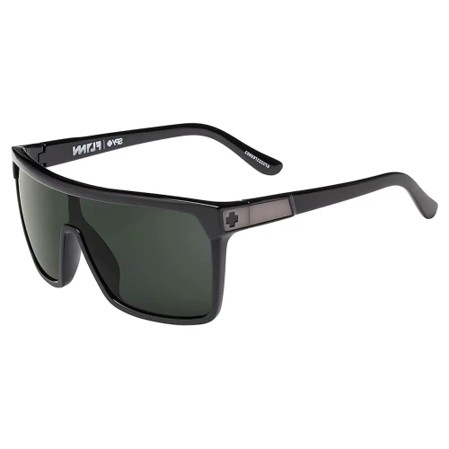 عینک آفتابی اسپای مدل SPY Flynn Black Matte Black - HD Plus Gray Green - Image 3