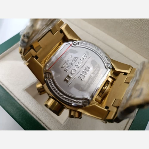 ساعت اینوکتا زئوس طلایی صفحه مشکی - Image 6