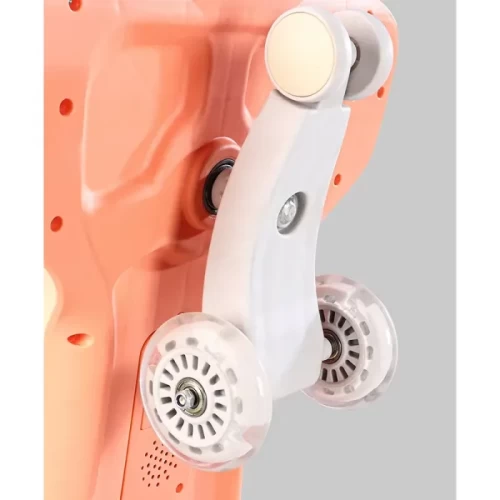 لوپ کار کویر موزیکال طرح هواپیما رنگ هلویی کد P/QT8081/HO