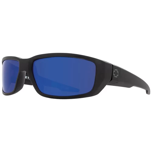 عینک آفتابی اسپای مدل SPY Dirty Mo Matte Black - HD Plus Bronze Polar with Blue Spectra Mirror - Image 2