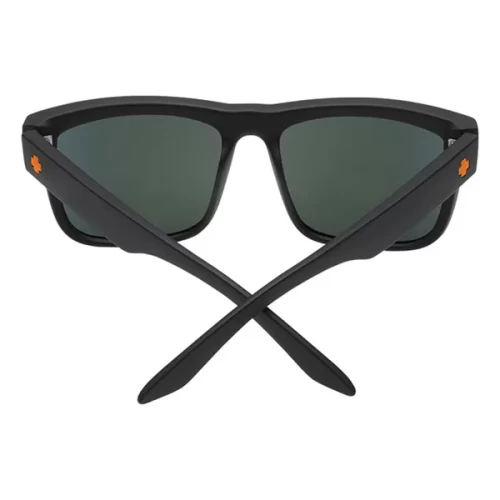 عینک آفتابی اسپای SPY Discord Dale Jr Matte Black - HD Plus Gray Green with Orange Spectra Mirror - Image 4