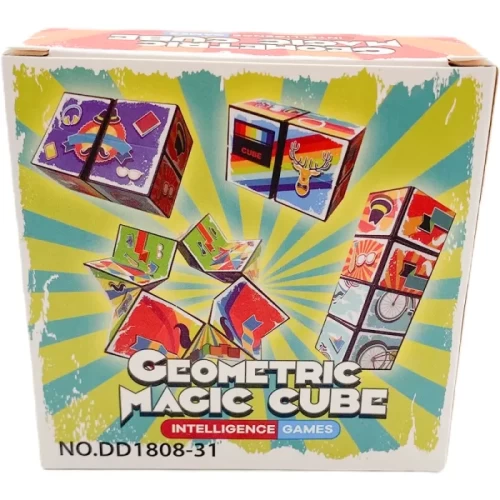 مکعب جادویی Geometric Magic Cube کد 180831