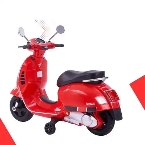 موتور شارژی وسپا رنگ قرمز کد 6523346
