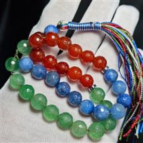 خرید تسبیح33دانه سنگهای جید معدنی کد37790 وردسا