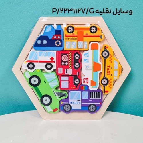 پازل کاتامینو چوبی شش ضلعی کد 2231127