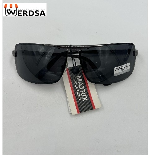 عینک آفتابی مردانه Matrix مشکی مدل 1516AX اسپرت پولاریزه UV400
