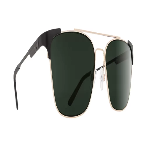 عینک آفتابی اسپای مدل SPY Wingate Matte Black Gloss Gold Happy Gray Green - Image 3