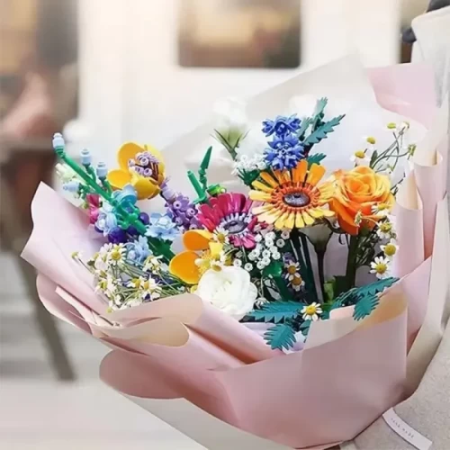 لگو دسته گل شکوفه های وحشی 939 تکه کد 8867