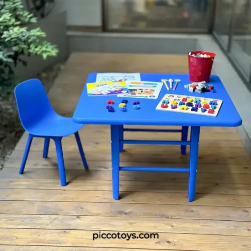 صندلی کودک تیکا رنگ یاسی کد P/CH02/YA