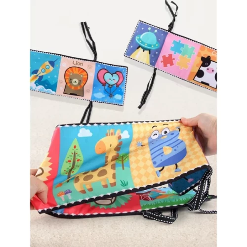 کتاب پارچه ای آموزش حروف الفبا کد 665472