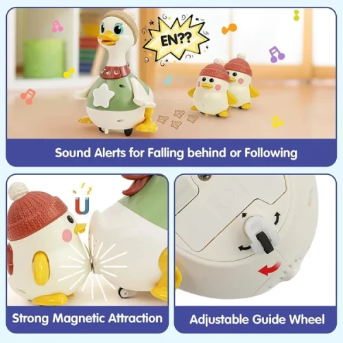 اردک و جوجه موزیکال هولی تویز سنسور دار هولی تویز Huile Toys کد HE9987