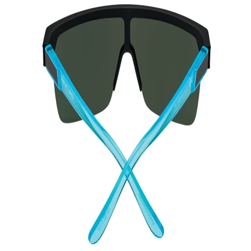 عینک آفتابی اسپای SPY Flynn 5050 Soft Matte Black Translucent Blue - Image 5