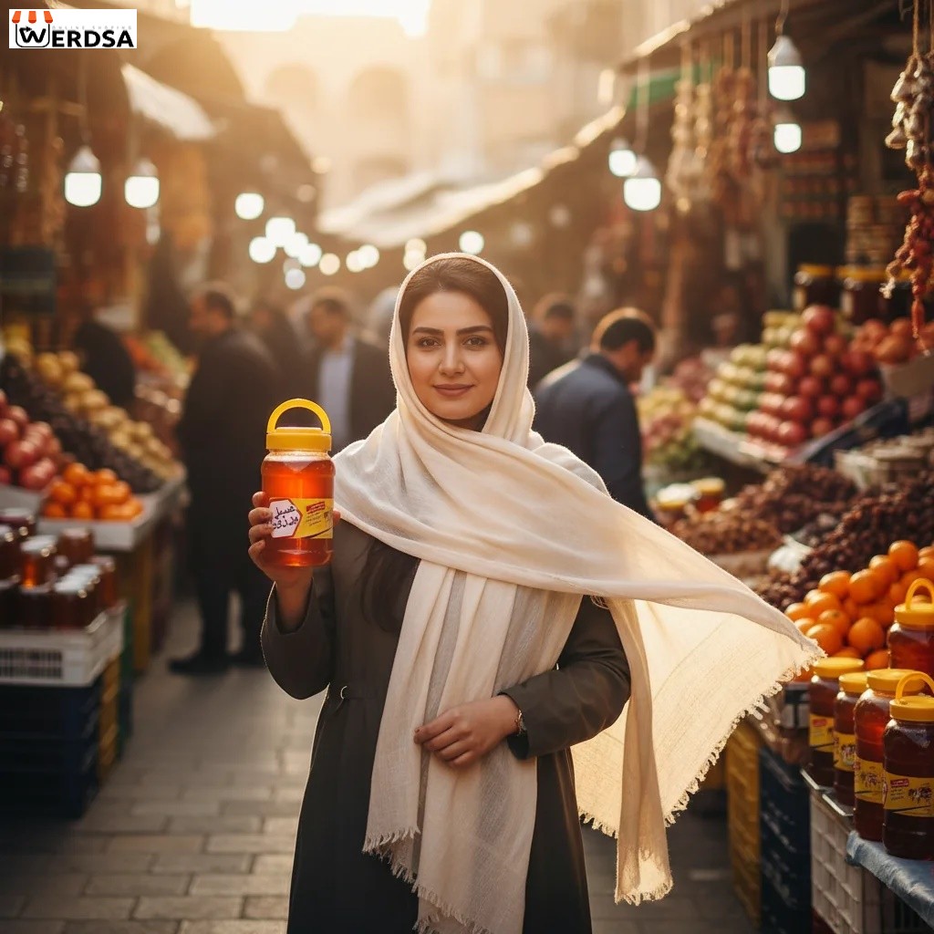 عکس عسل ممتاز 2 کیلویی موم دار