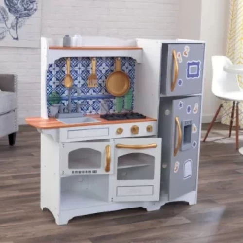 آشپزخانه کودک چوبی