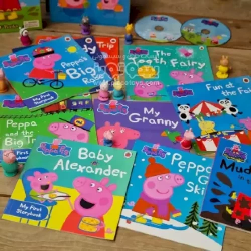 کتاب انگلیسی 20 جلدی, پپا پیگ به همراه DVD کد 313205