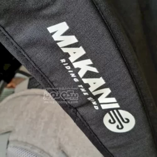 سه چرخه کودک با سایبان کیکابو رنگ مشکی طوسی