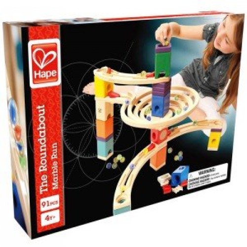 بسته بندی جورچین ۹1 تکه چوبیThe Roundabout hape کد 6005
