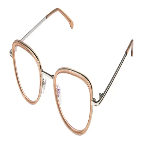 عینک طبی کومونو مدل Komono Frankie Rose Silver - Image 2