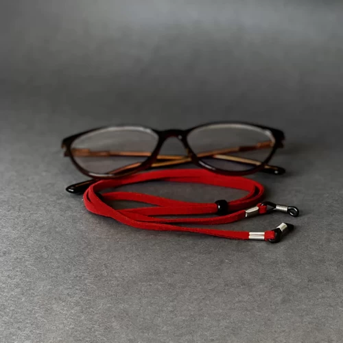 بند عینک Eaglesee Red suede - Image 2