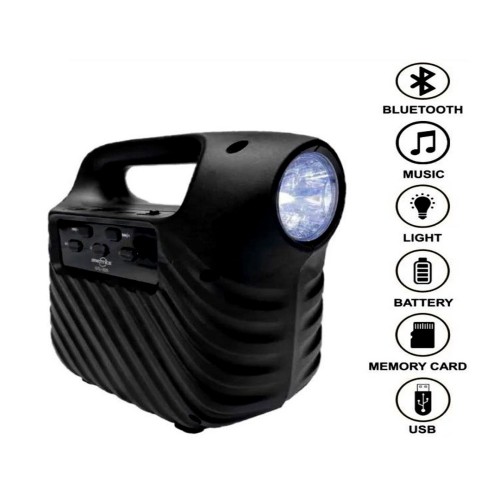 اسپیکر بلوتوثی Greatnice چراغ قوه دار 4 اینچی مدل GTS 1525