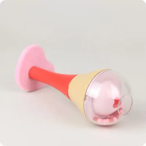 جغجغه چوبی رنگین کمانی کلاسیک ورلد Classic World Rainbow Maracas مدل 40527