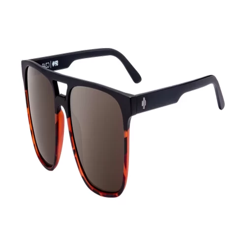 عینک آفتابی اسپای مدل SPY Czar Matte Black Tort Fade Happy Bronze Polar - Image 2