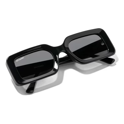 عینک آفتابی دی فرانکلین مدل D.franklin Bahamas Shiny Black / Smoke - Image 4