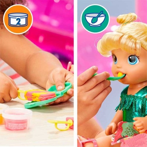 عروسک بیبی آلایو sunshine snack Baby Alive کد F1680