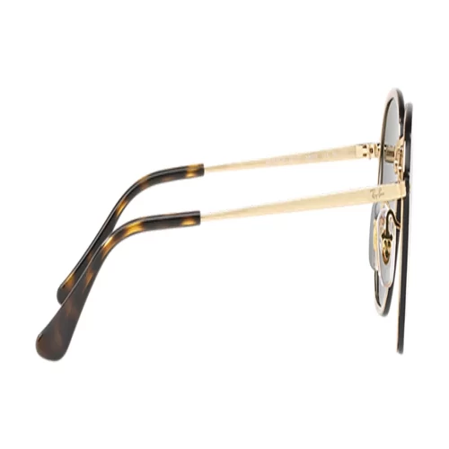 عینک آفتابی RayBan 3579N Blaze Hexagonal Flat Lens Green Classic - Image 3