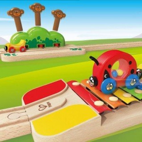 ریل قطار کودک Rainbow Route Railway hape کد 3816