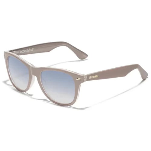 عینک آفتابی دی فرانکلین مدل D.franklin Roosevelt V Shiny Beige / Grad Blue - Image 3