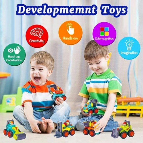 ماشین اسباب بازی غلتک HUILE TOYS مدل P/A3116C/GH