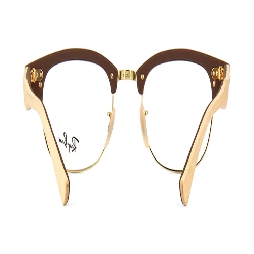 عینک طبی RayBan RX Clubmaster Wood 5154M 5558 51 - Image 4