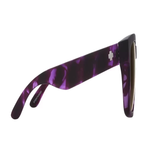 عینک آفتابی اسپای Spy Bowie Soft Matte Purple Tort Happy Bronze - Image 4