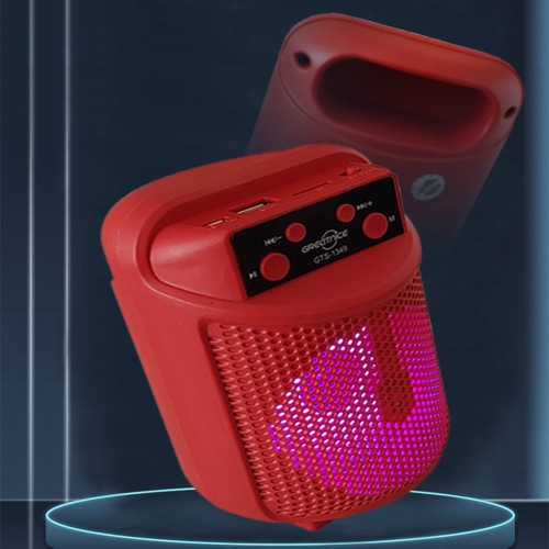 اسپیکر بلوتوثی Greatnice قرمز مدل GTS 1349