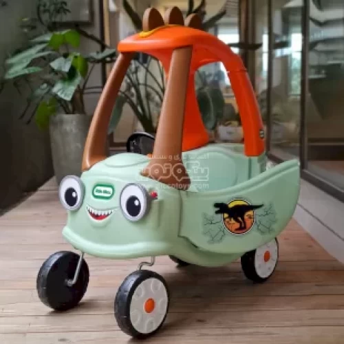 ماشین پایی دو کاره لیتل تایکس little tikes مدل دایناسور T-Rex