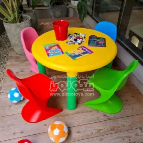 میز کودک چیکو زرد