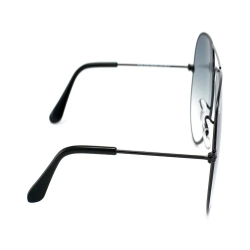 عینک آفتابی RayBan 3025 Aviator Metal Black Blue Gradient - Image 3