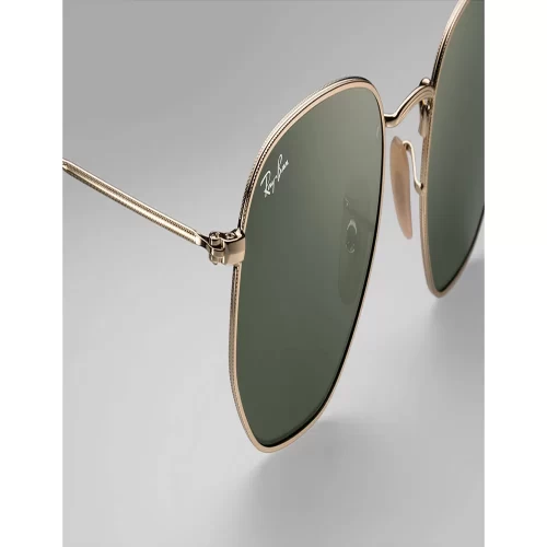عینک آفتابی RayBan 3548NM Scuderia Ferrari Gold Green Classic G 15 - Image 4