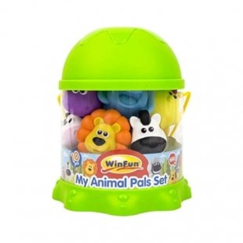 خرید اسباب بازی حمام پوپت حیوانات 10 تکه Winfun مدل 001310
