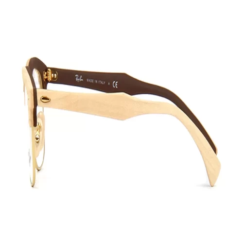 عینک طبی RayBan RX Clubmaster Wood 5154M 5558 51 - Image 3