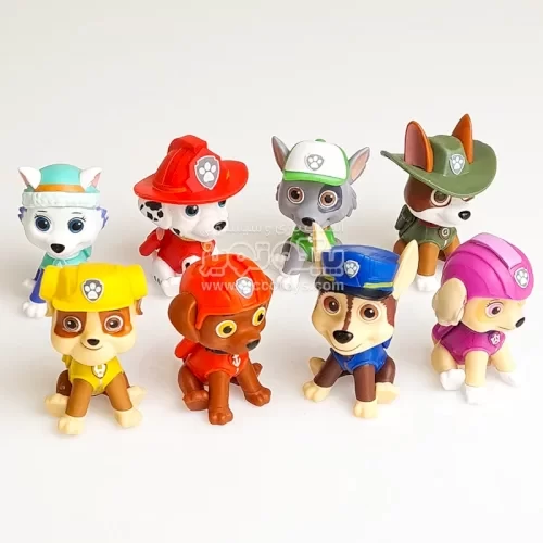 قیمت و خرید فیگور 8 عددی سگهای نگهبان پاوپاترول paw patrol